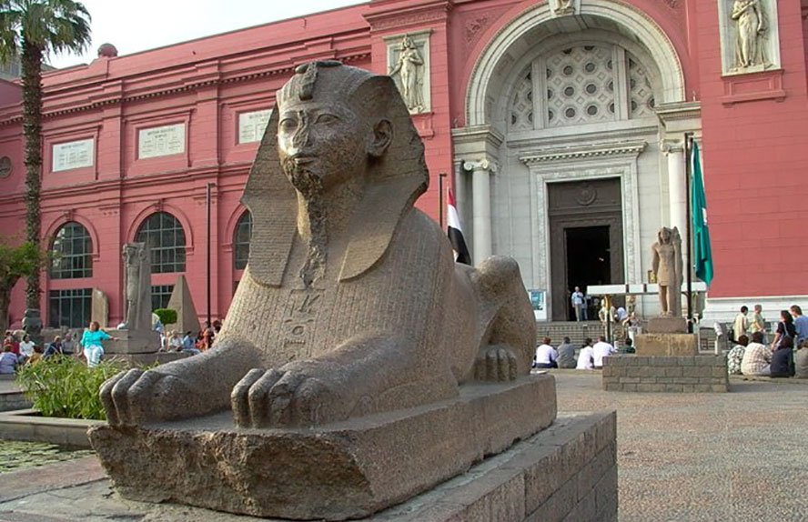 Ägyptische Museum Unweit des Tahrir-Platzes befindet sich